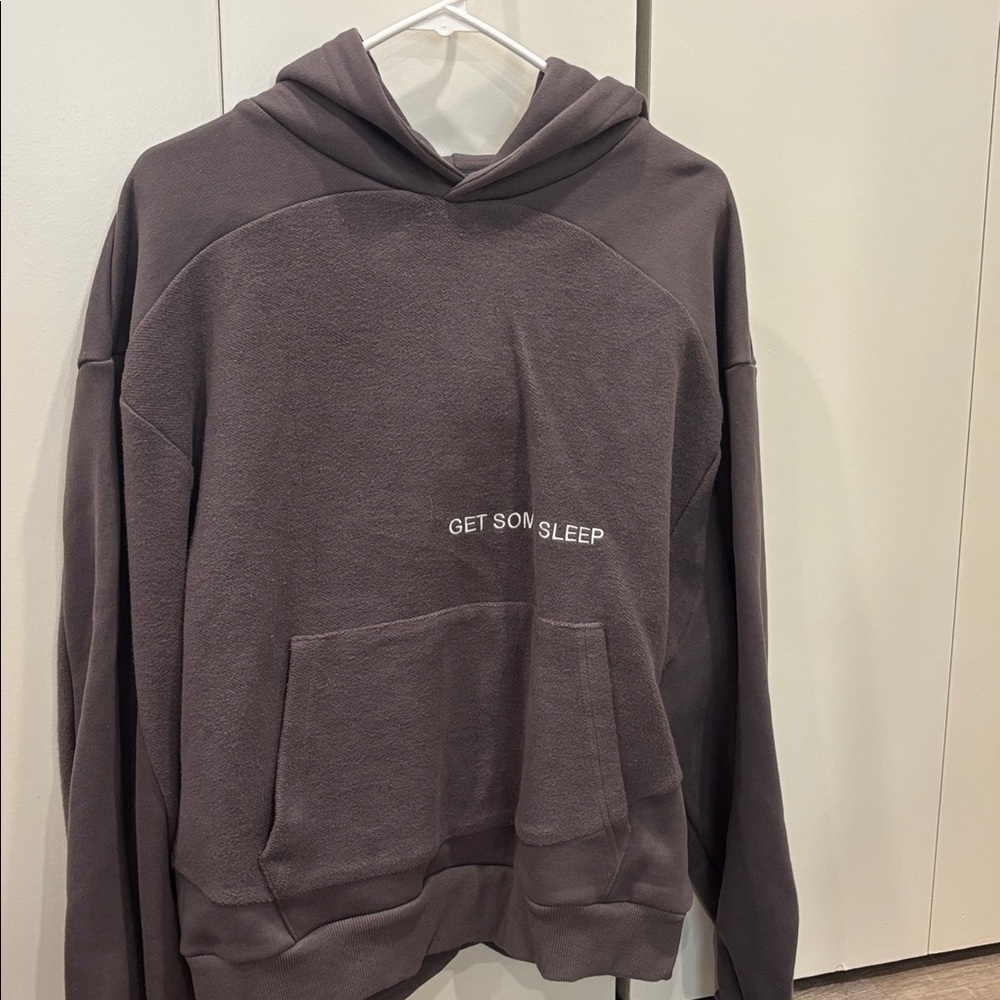 Get some sleep gray hoodie